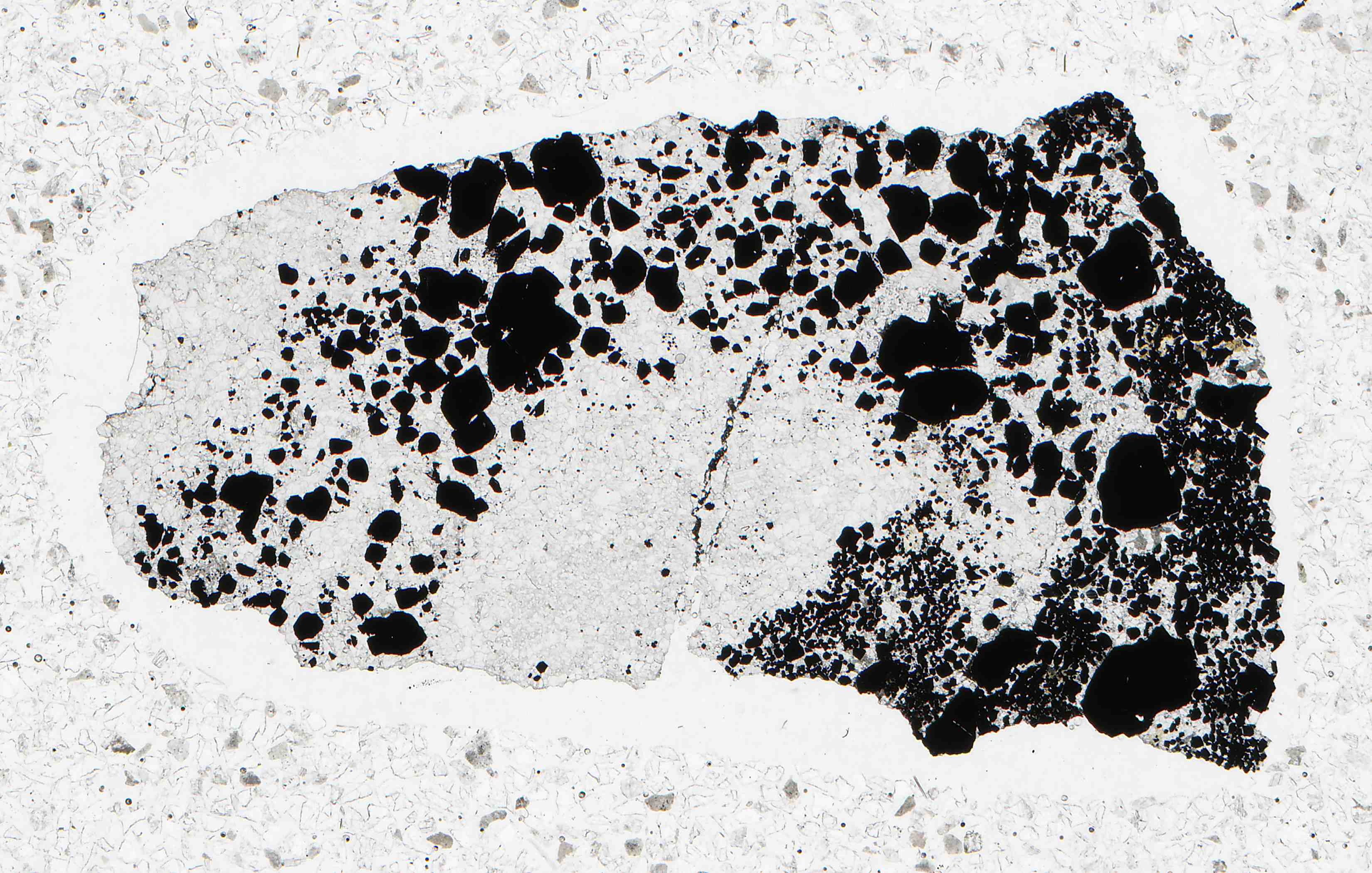 Langban Sweden magnesioferrite in thin section