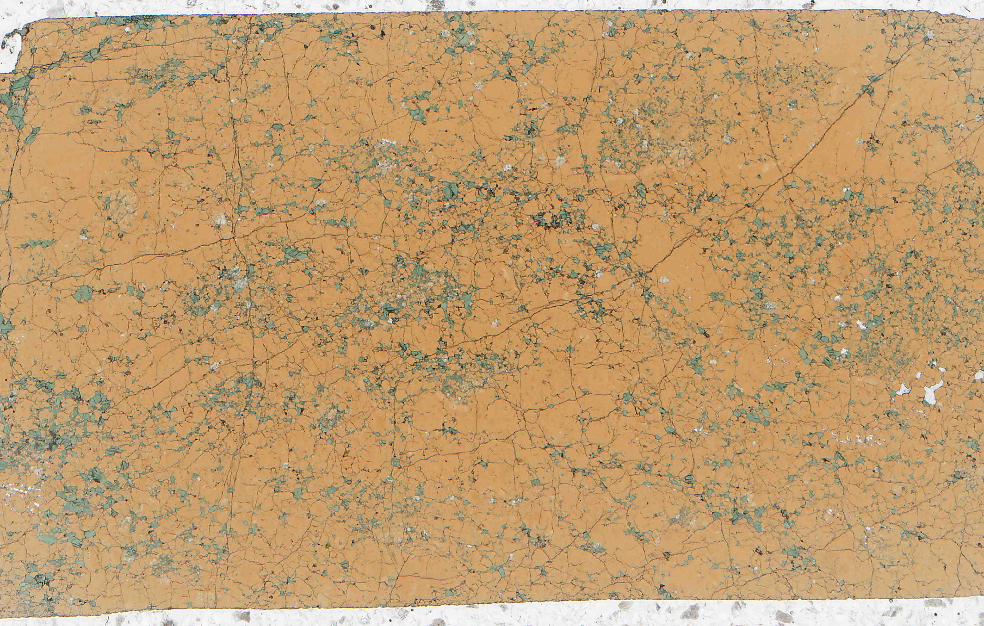 Bohemia Czech Republic garnetite eclogite in thin section