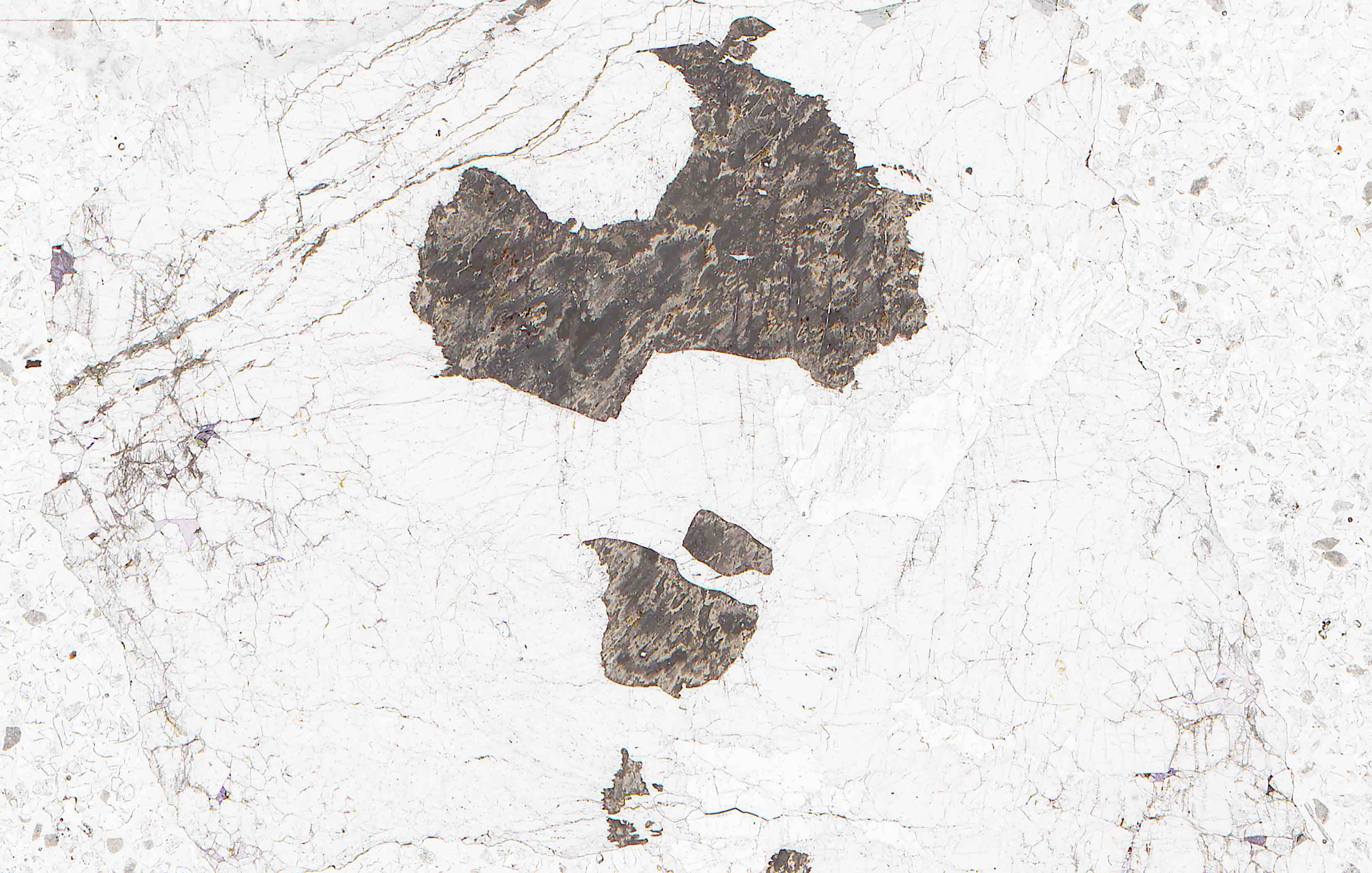 gittinsite vlasovite and eudialyte in thin section from Kipawa Canada