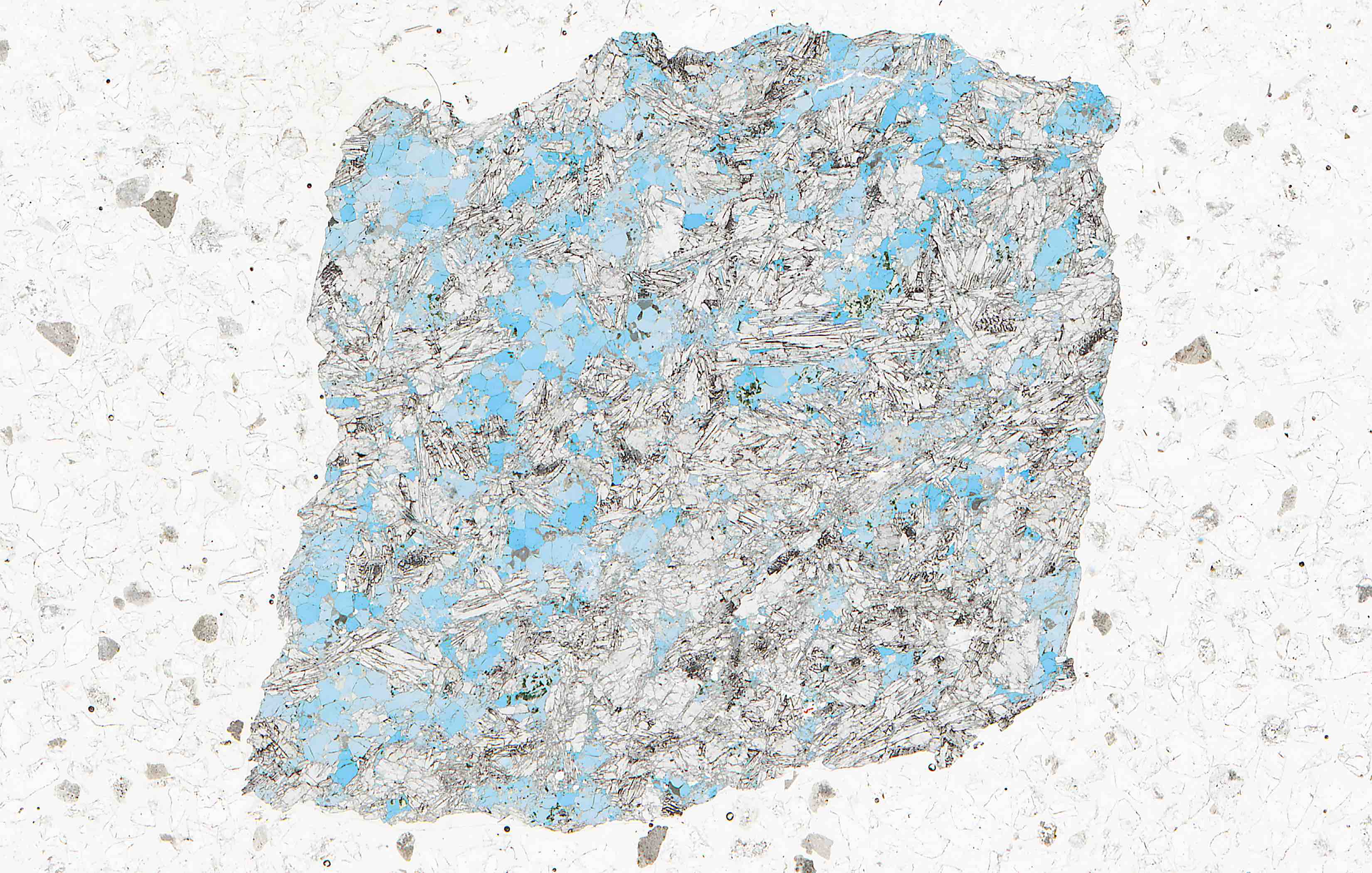 lazulite and kyanite